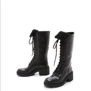 ♠️MARC JACOBS black combat boots♠️